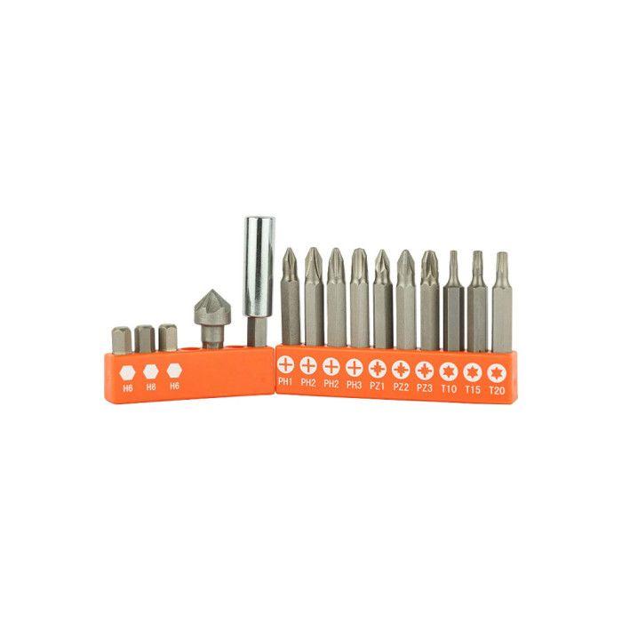 Drilling and Screwing Kit - Black+decker - A7200-xj - 109 Pieces - 30 Drill Bits - 67 Screwing Accessories