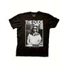 PEACET-shirt Grafica da Uomo The Big Lebowski - Design The Dude con Citazione Wade Through the Streets, Maglietta Nera Casual Girocollo, Vestibilità Regolare, Lavabile in Macchina