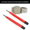 2pcs Fiber Rust Removal Brush Pen Watch Parts Polishing Cleaning Tool