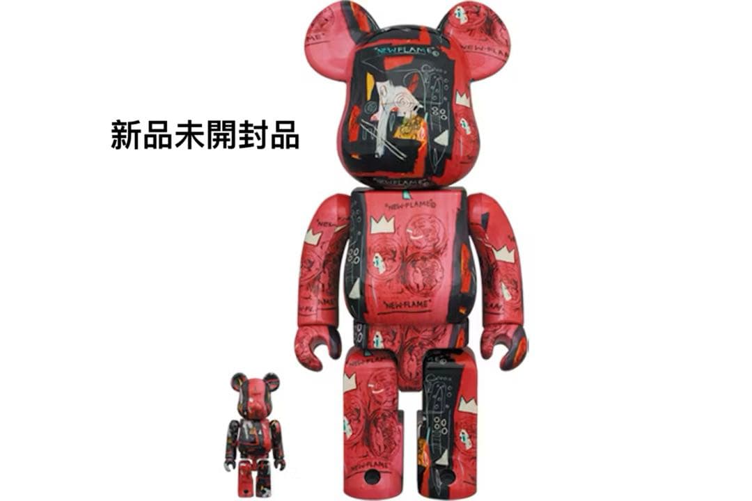

[USED] BE@RBRICK Andy Warhol BASQUIAT 100% 400%