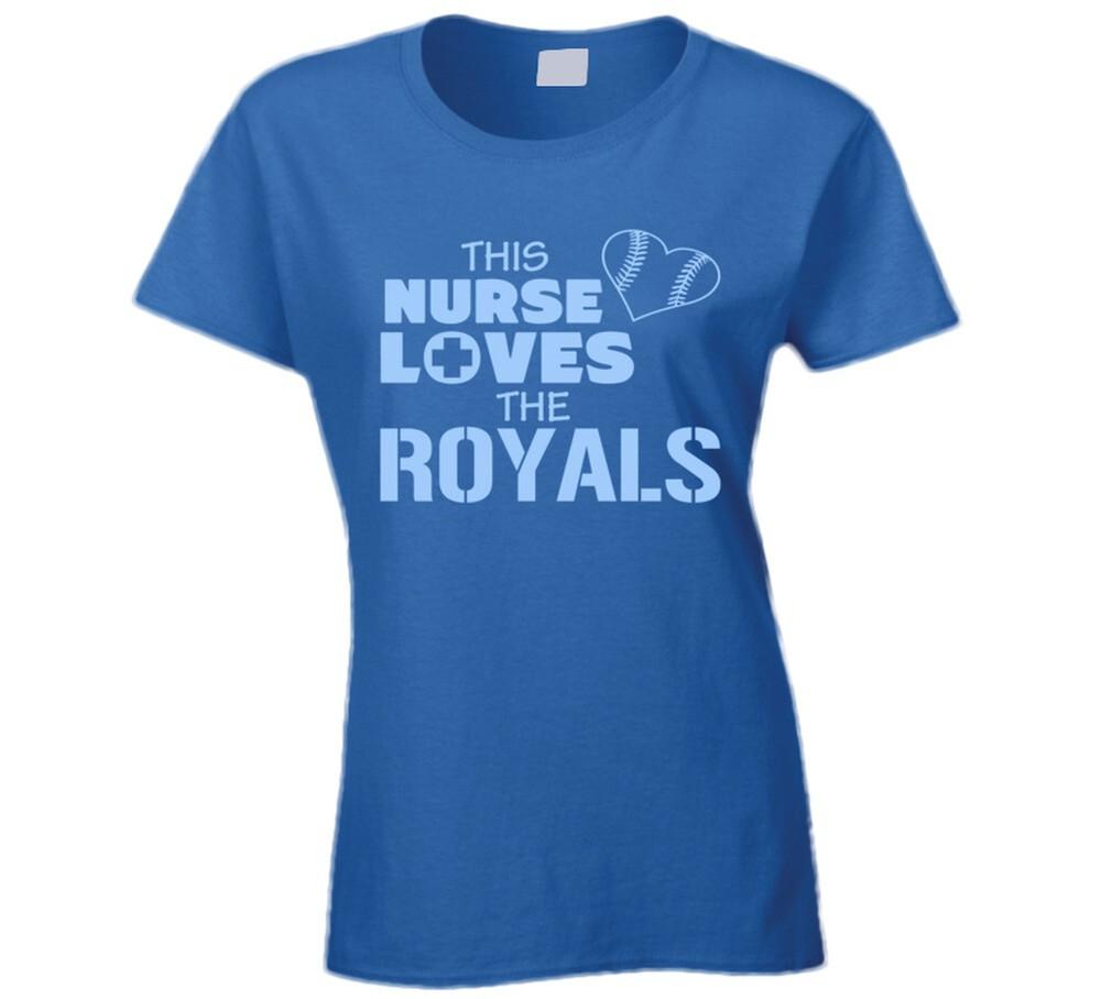 This Nurse Loves The Royals Baseball T Shirt