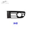 For Volkswagen VW Polo 2004-13 Front Bumper Grille Cover Foglight Fog Lamp Foglamp Frame Decorative Panel Car Accessories