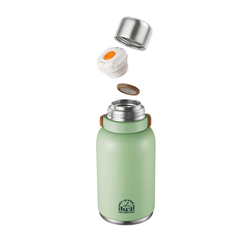 SUPOR 316L Stainless Steel Large Outdoor Insulated Tea Bottle