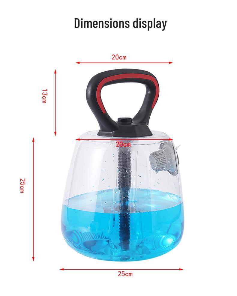 Adjustable Weighted Water Kettlebell Bag for Women's Home Fitness