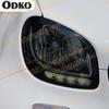 Car Headlight Protective Film Smoked Black Tint Wrap Vinyl Transparent Sticker TPU Sticker For Smart Fortwo 453 2016-Present