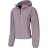 Asics Sports Lifestyle Solid Color Brand Logo Hooded Long Sleeve Jacket Women Jackets Purple 2012D248-500