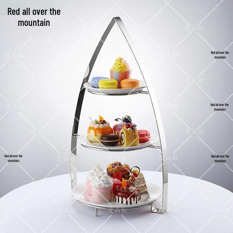 Manshanhong European Gold-Plated Dessert Stand