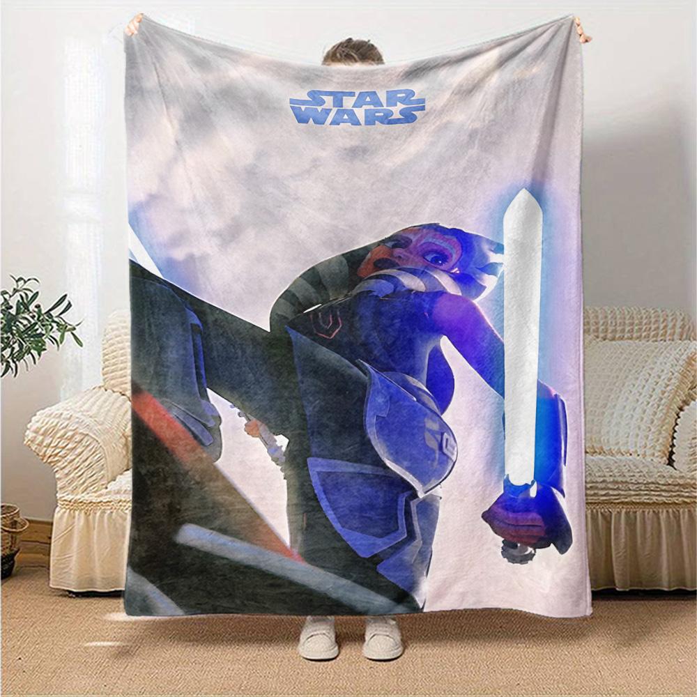 Star Wars Blanket Durable Comfort Great for Sofa Couch Bedding Four Seasons Universal Modern Style Ideal Gift For Birthday Valentine'S Day