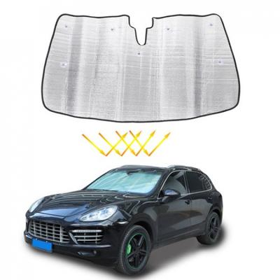 Car Sun Shade Windshield Window Sunshade Cover For Porsche Cayenne 958 2011-2017