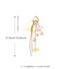 New starfish chain bag pendant fashionable ocean series ins fresh and sweet wind keychain pendant