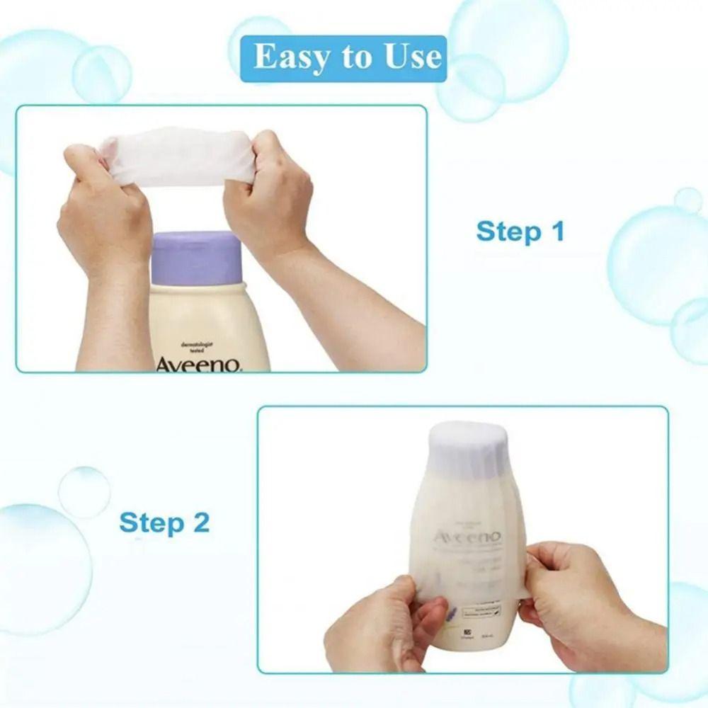 Silicone Cosmetic Leakproof Sleeve Good Tightness Anti-leak Sleeve Leak Proof Cover  Cosmetic