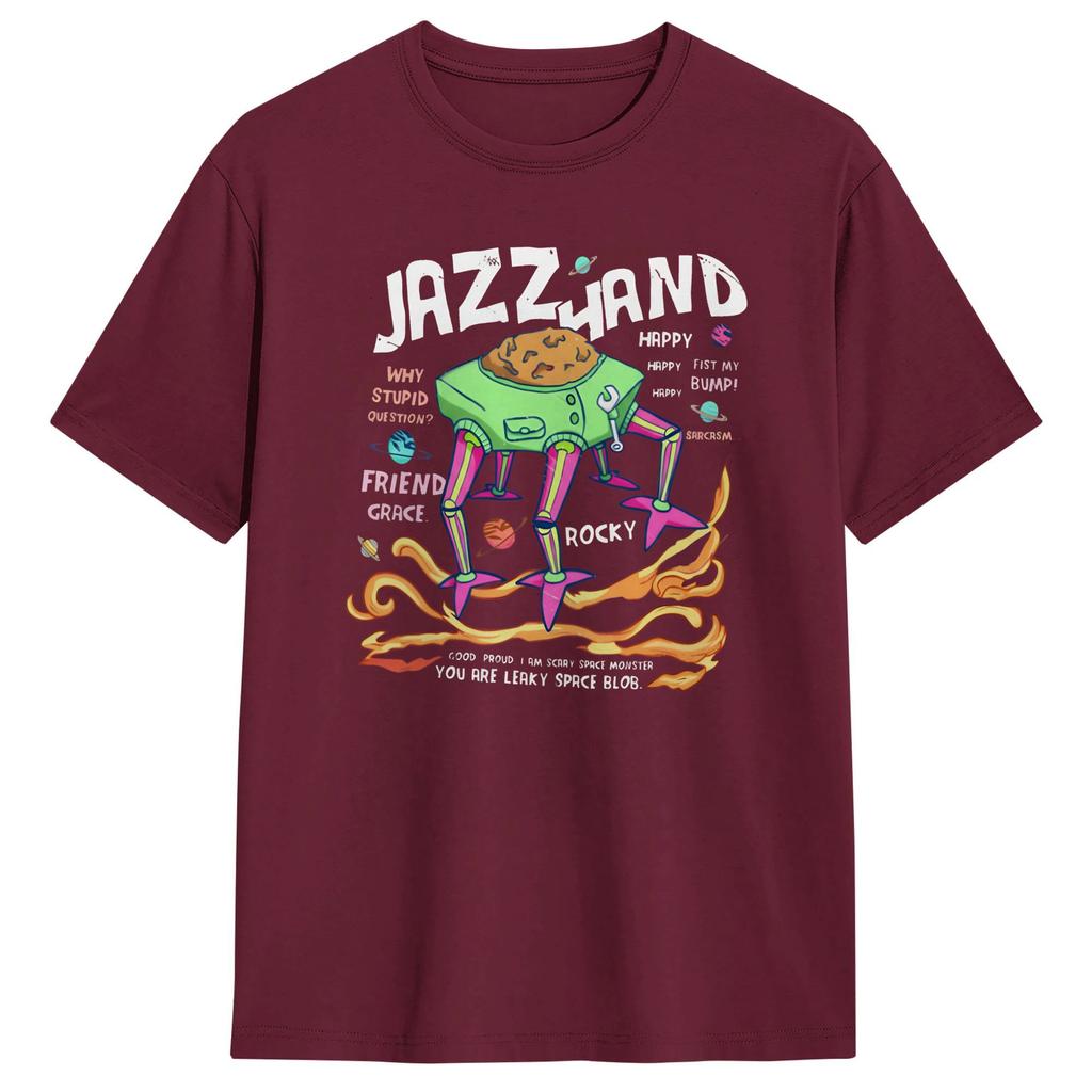 Project Hail Mary Movie Jazz Hand T Shirt Summer Popular TShirts Unisex Cotton O Neck 4XL 5XL 6XL Tees ShortSleeved Y2K Tshirt