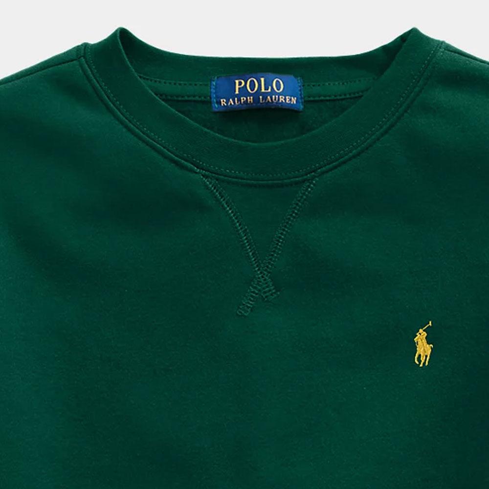 Polo Ralph Lauren Sweatshirt Embroidered Pony Logo Crew Neck Long Sleeve Kids tops Green 323772102-030