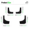 4PCS Car Mud flaps Splash Guards Mudguards Car Mud Flaps Compatible with Benz A-Class W176 2013 2014 2015 2016 2017 2018