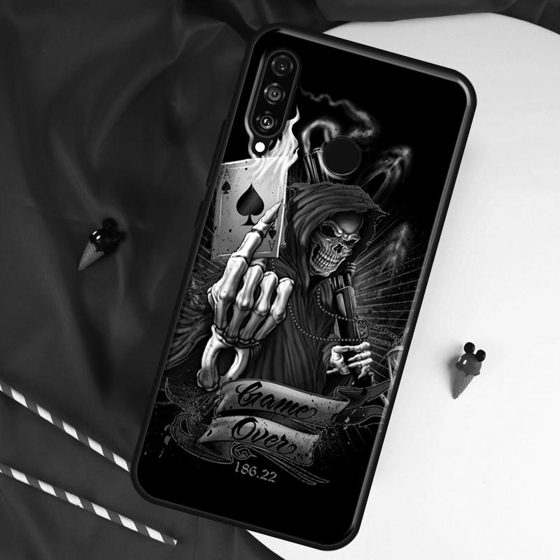Mystery Poker Card For Huawei Nova 12i 11i 8i 12s 9 10 SE Y90 Y60 Y70 Y72 Y61 Y91 P20 P40 P30 Lite P60 Pro Case