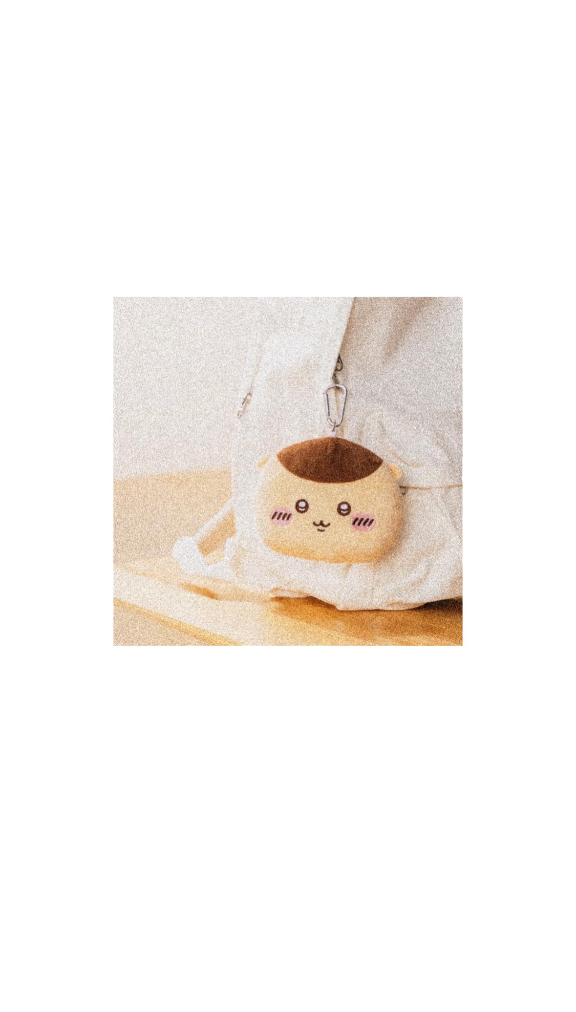 

Плюшевый пропускной чехол-кошелек Чиика, талисман, официальный мерч, примерно. 14см (Куриманджу)