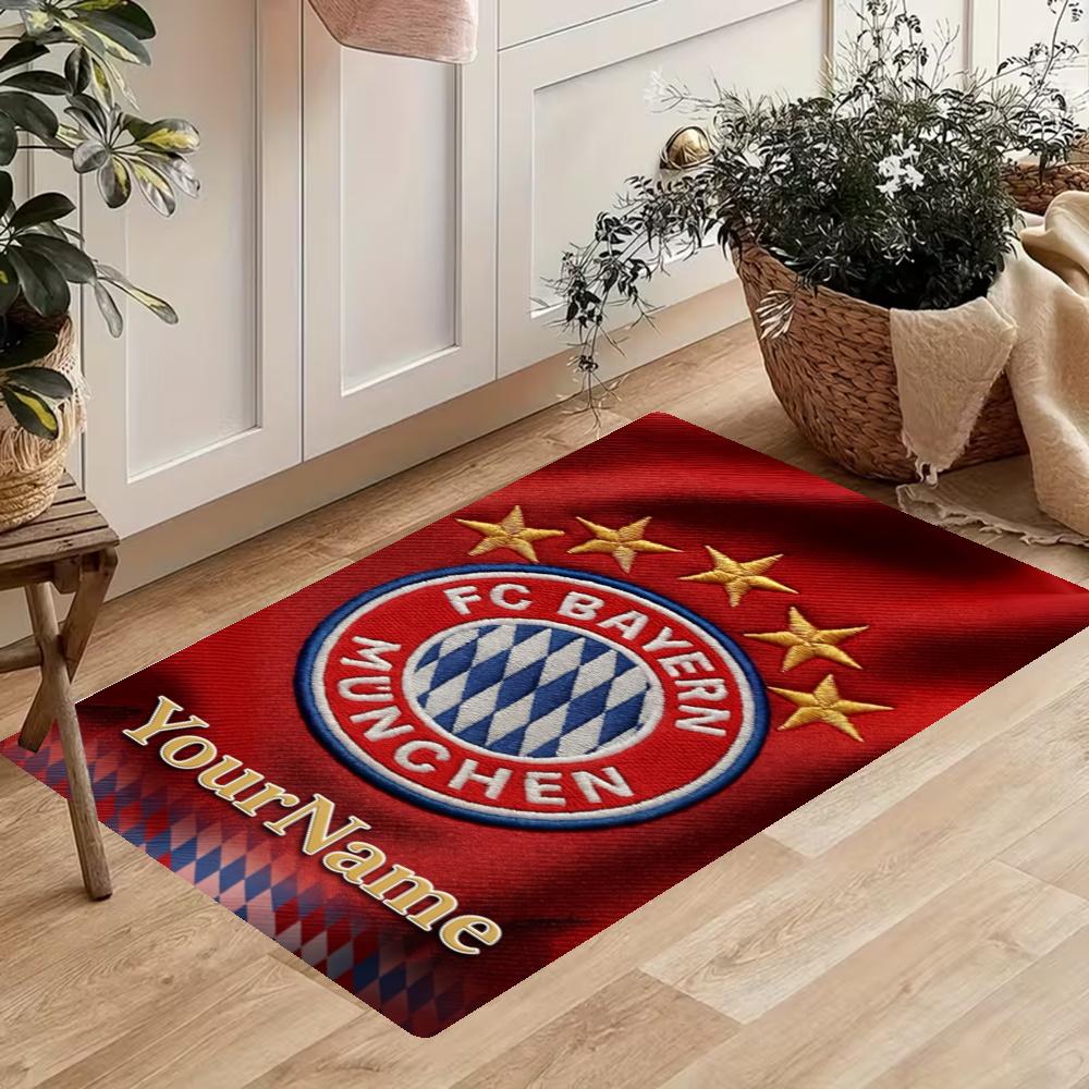 Bayern Munich Customize Your Name Kitchen Rug Runner Rug Laundry Mat Hallway Entryway The Best Gift Choice