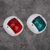 1Pair 3W Signal Lamp Red Green LED Marine Navigation Light Spherical Navigation Light Boat