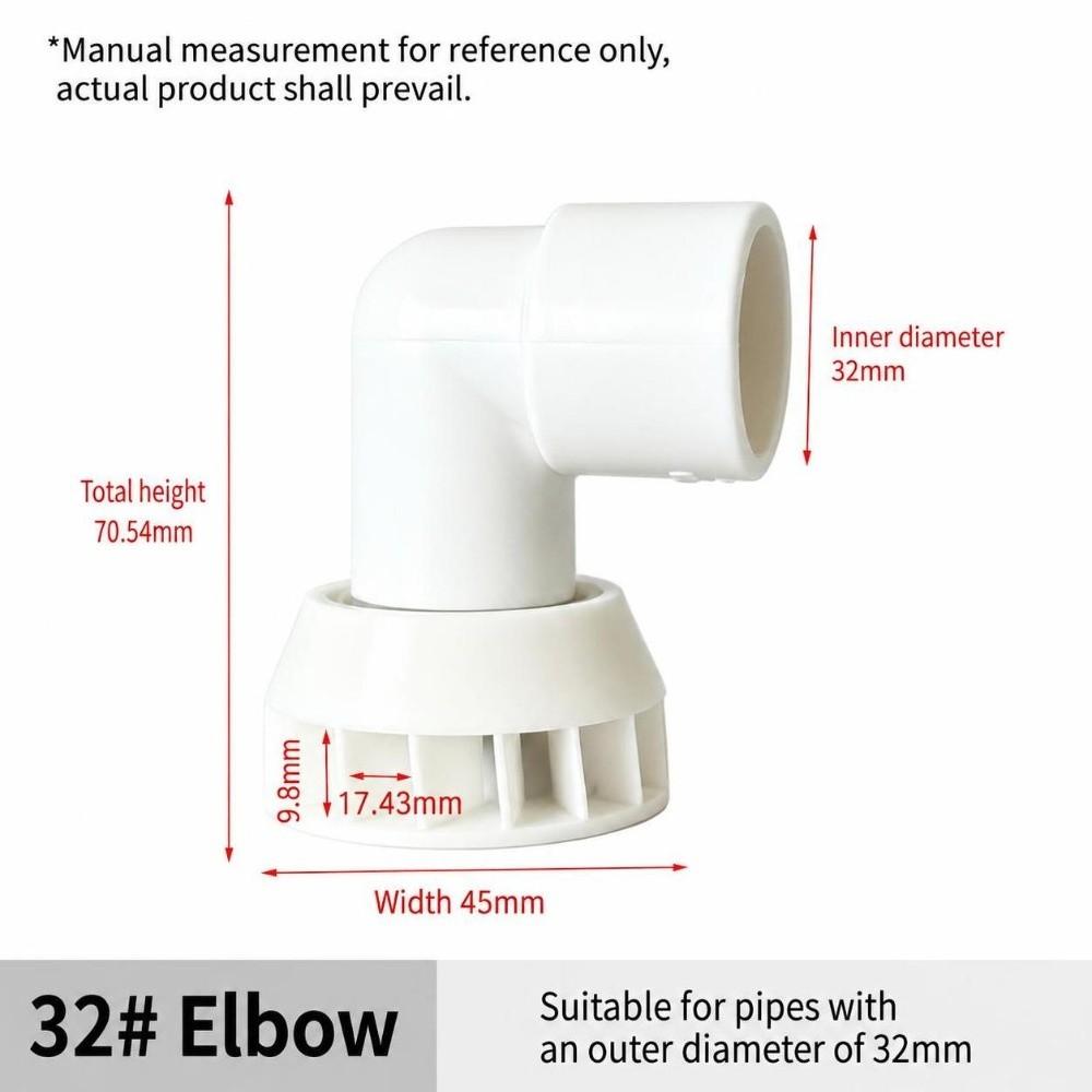 Rotatable Outlet Aquarium Filter Screen 20/25/32mm Aquarium Water Spray Head Fish Tank Plumbing