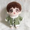 Niannyyhouse 15cm Doll Clothes for Plush Toys Jacket Pants 3 Piece Set Little Monster Clothes Cotton Doll Clothes Green Doll Baby Clothes + T-shirt +