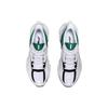 Li Ning Patchwork Cushioning Slip Resistant Low top Running Shoes Men's White Green ARLQ009-2