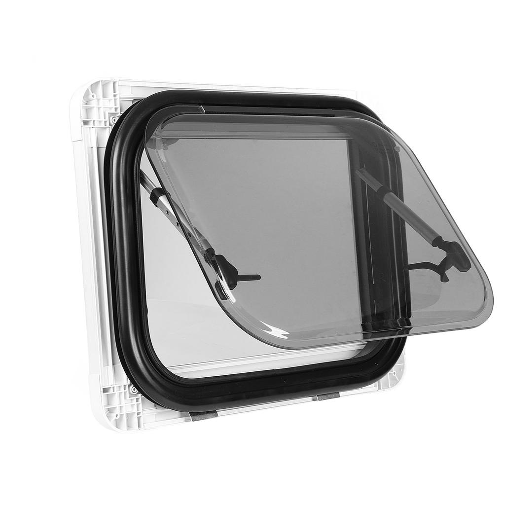 RV Window Aluminum Alloy 45 Degrees  Maximum Opening Angle RV Push Out Window for RV Camper Trailer Van