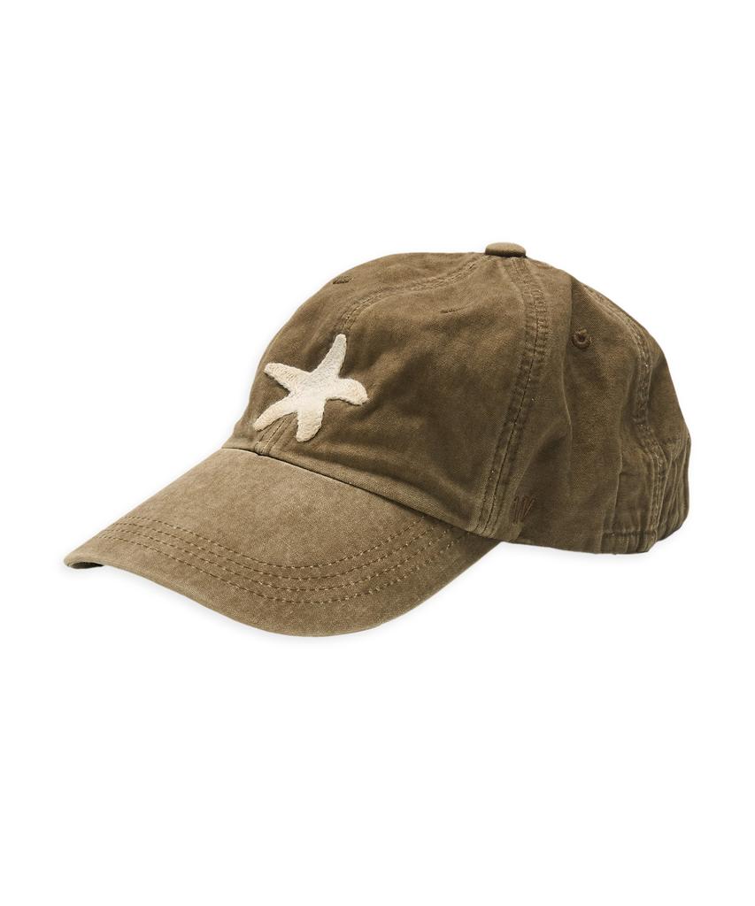TUEWID Starfish Wrinkled Ball Cap In Caramel