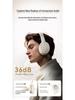 ANC Over-Ear Wireless Noise-Canceling Headphones with Long Battery Life and Heavy Bass - Minimalist Full-Ear National Tide Style.