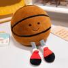 UK same fun sports basketball football plush toy doll sports bear teddy bear small toy