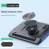 llano Охолоджувач для ноутбука V10 Фільтр від пилу 5 шт.