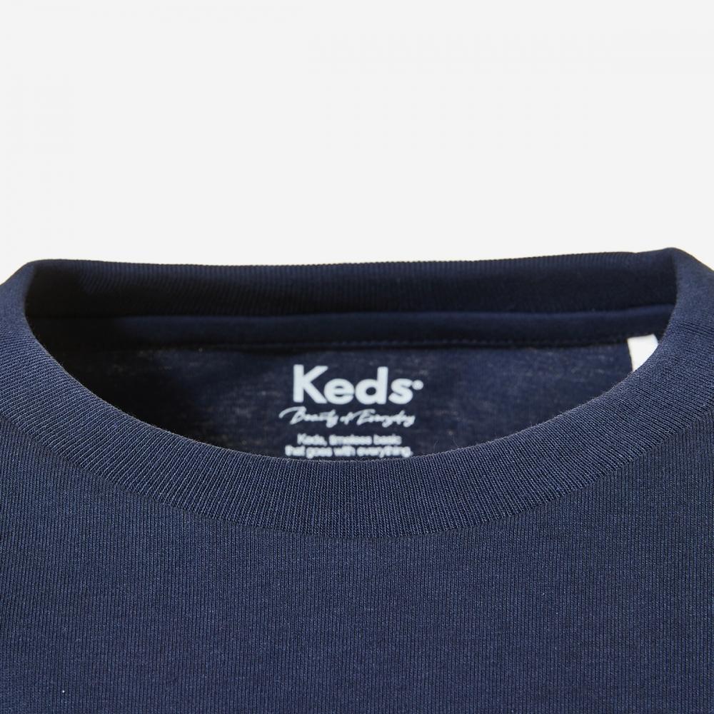 Keds Каждая синяя круглая футболка с надписью «Nay» 95 — фото 3