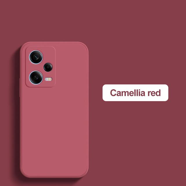 Redmi Note 12 Pro Plus Turbo Case Square Liquid Silicone Soft Cover For Xiaomi Redmi Note 12 Turbo Note12 Pro Plus 5G Phone Case