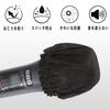 Pack of 50 Disposable Nonwoven Microphone Covers, Antibacterial, Dustproof, and Noise-Reducing for Lectures and Karaoke (Black)
