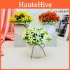 Artificial Orchid Flower With Silk And Plastic Material For Indoor Garden And Living Space Decoration
