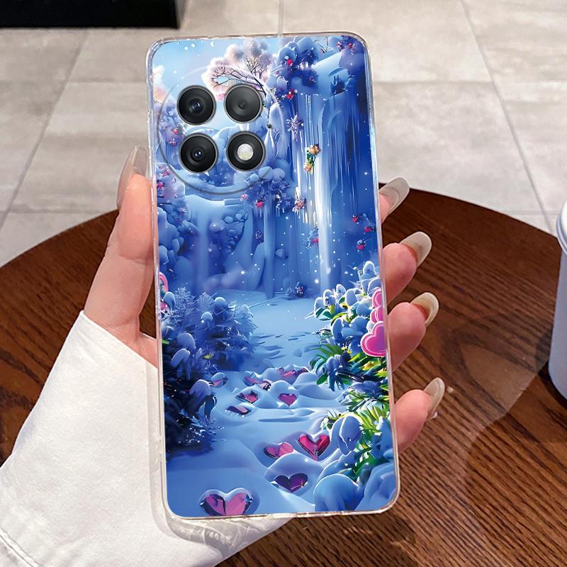 For OnePlus ACE 2 Pro 3 Pro Cases Clear Silicon Soft TPU Back Cover ACE2 ACE3 Pro Capa Cute Rabbit Cat Dinasaur Phone Case Funda