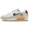 Air Max 90 SE Swoosh Fiber Men Sneakers White Light-Bone Sesame DV3335-100