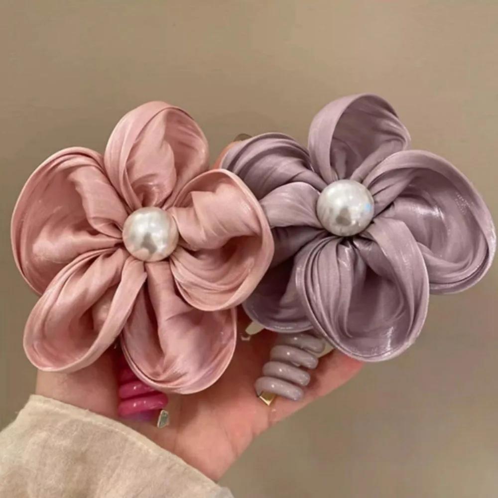 Sommerliche Atmosphäre, Blumen-Zopf, Gerade Telefonleitung, Haarschleife, Neues High-End-Haarstyling-Werkzeug für Damen