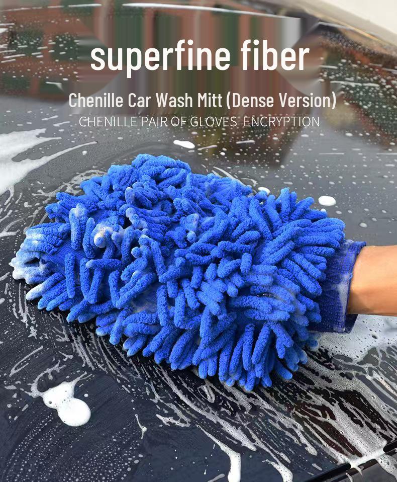 19-Piece Car Detailing Set: Drill Brushes, Vent Brushes, Towels & Wash Gloves.
