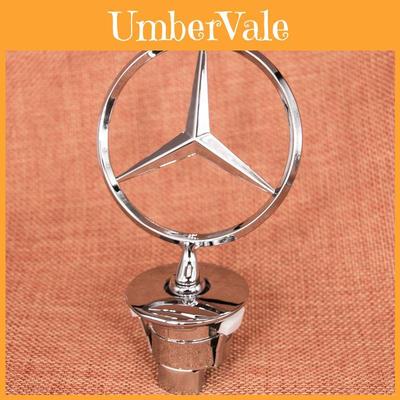 Γνήσιο Έμβλημα Κάλυπτας Mercedes Benz με Αστέρι Χρωμίου για Μοντέλα W123 W126 W201 W124