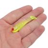 50PcsCelsiusBag Artificial Fishing Lures Soft Silicone Baits Lifelike Paddle Tail Swimbait