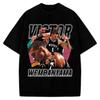 Victor Wembanyama Wemby 90's Vintage Style Retro Graphic Design T-Shirt
