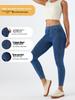 European High-Waisted Skinny Stretch Cropped Denim Pants - Women's Slim Fit Butt-Lifting Fitness Casuals