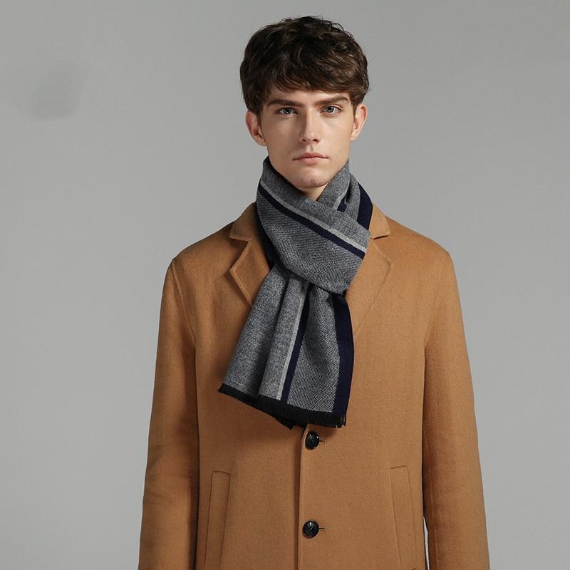 Winter Men Scarf Warm Long Pashmina