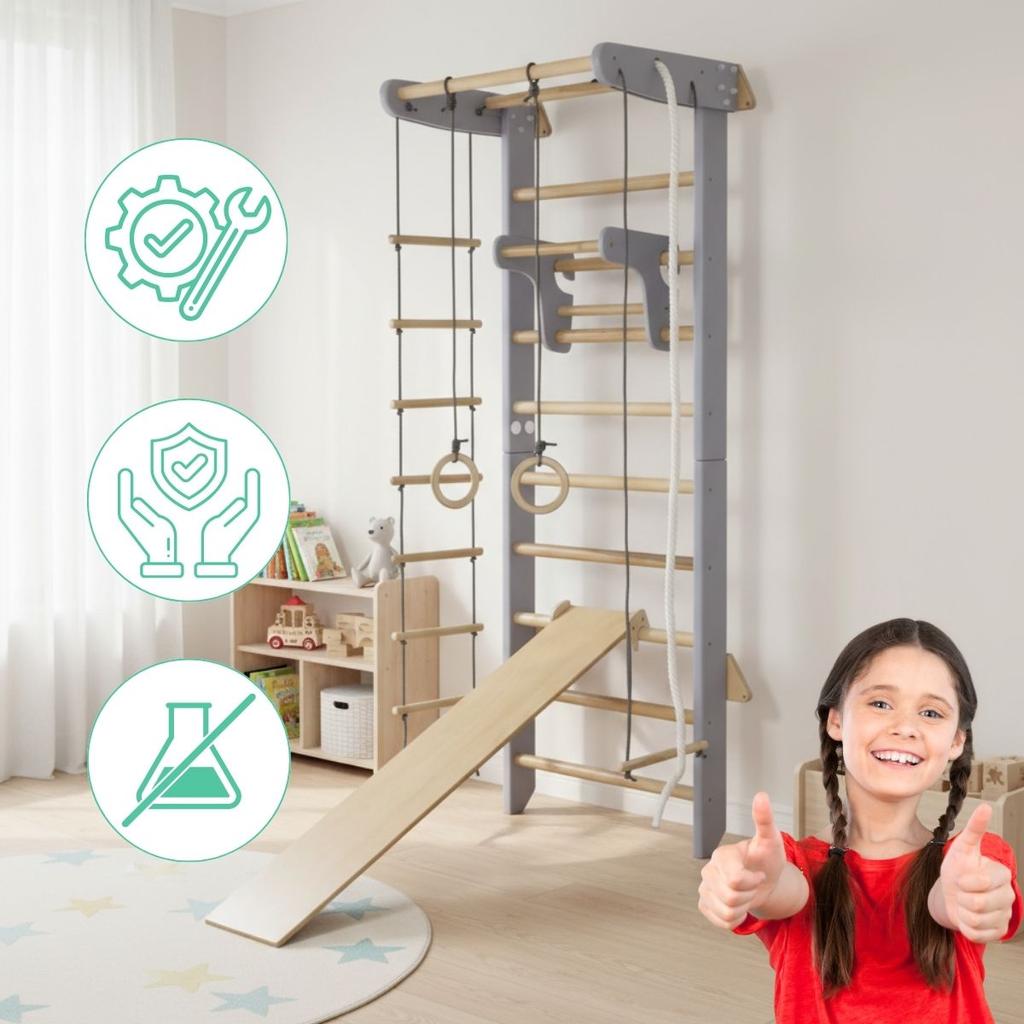 Gymnastic Ladder Numi Plus Grey