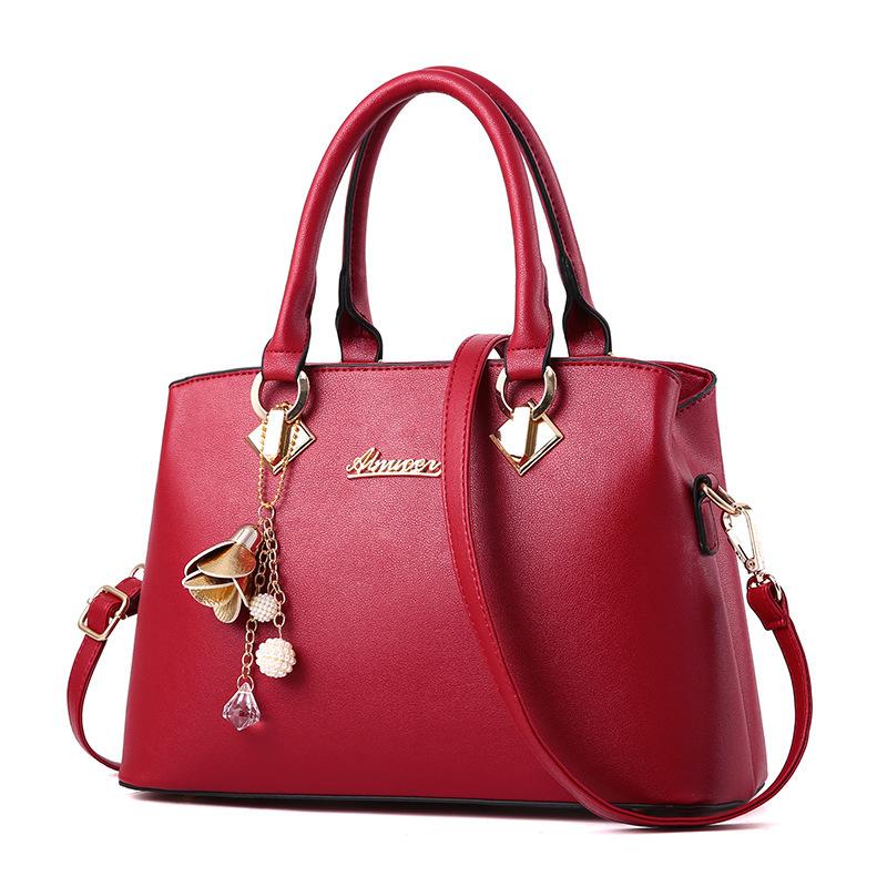 new orean version handbag trend simple large capacity fashion shoulder bag oblique span bag