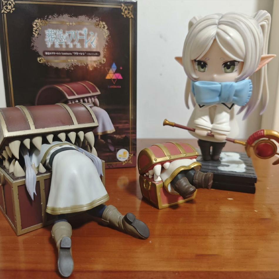 Q-Style Anime Frieren: Beyond Journey'S End Animation Peripheral Model Figure Funeral Lillian Kawaii Desk Decor Toy Gifts