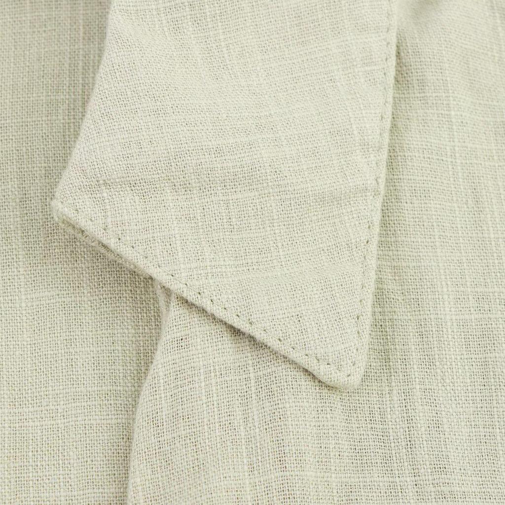 Summer 2025 Women's Fashion: European & American Style Linen Shirt Dress