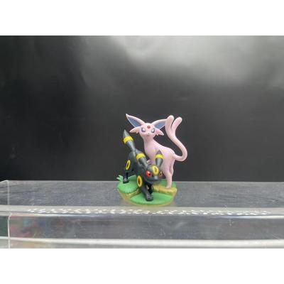 Figurine d'Action Modèle Mignon Umbreon Espeon Dessin Animé Anime Pokemon Ornement Décoratif de Bureau Charme Cadeau d'Anniversaire pour Enfants Fans