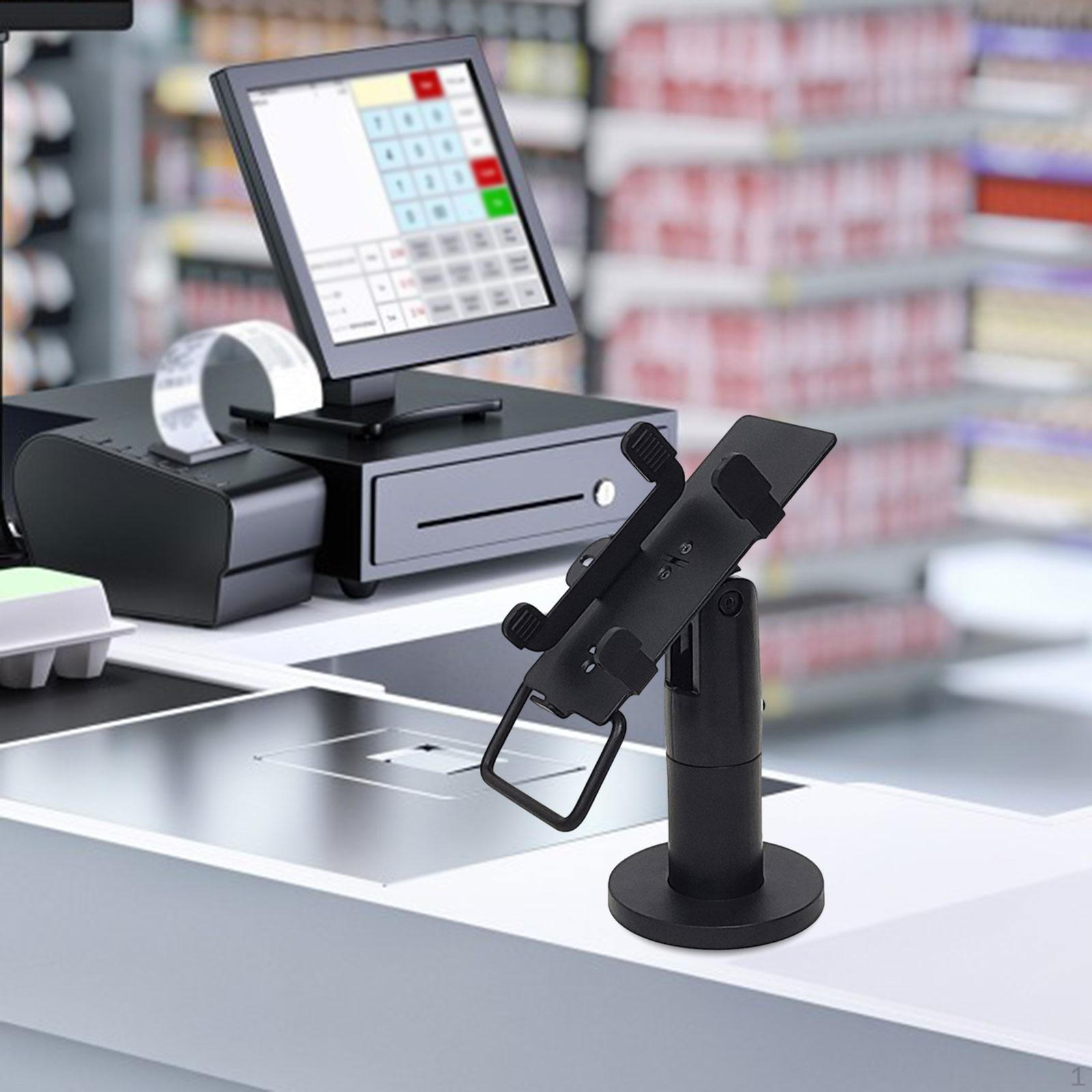 

Стойка для POS-терминала Черная Практичная Прочная Универсальная Аксессуар для считывателя кредитных карт для склада