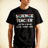 Wetenschapsleraar Definitie T-shirt, Wetenschapper Biologie DNA Grappig Shirt
